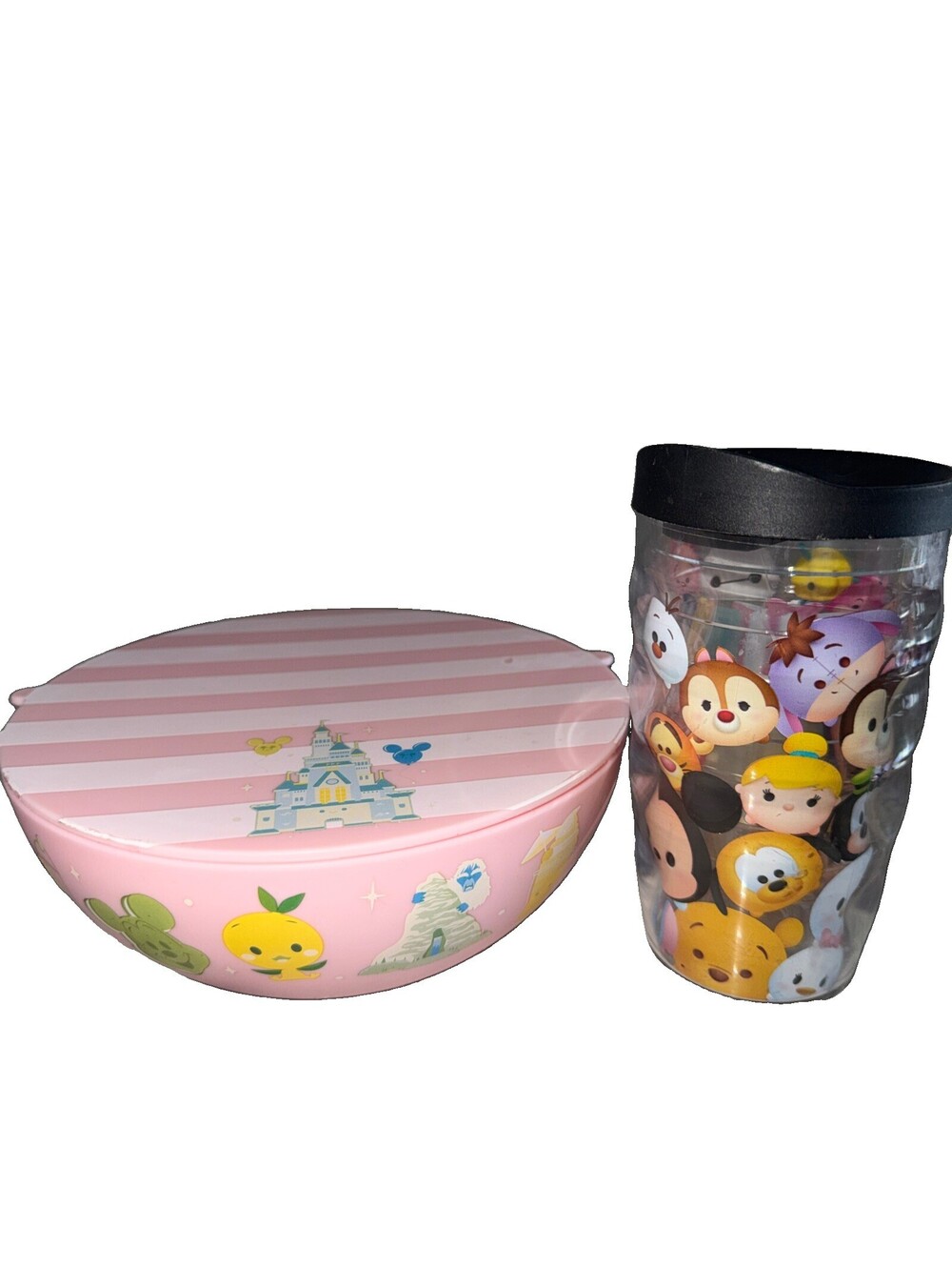 Disney Parks Lunch Travel Bowl X Jerrod Maruyama Tervis Tsum Tsum Cup SET Kids